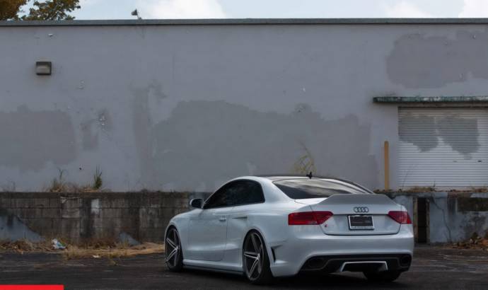 Audi RS5 tuned by OSS Design looks like an angry stormtrooper