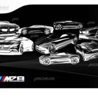 BMW MZ8 Concept - a tribute to BMW Z8 and 8 Series