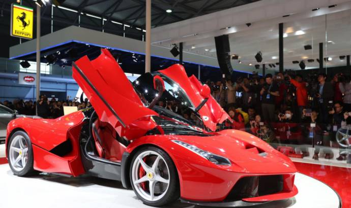 Ferrari LaFerrari debuts in Shanghai Auto Show. Only 50 units reserved for China