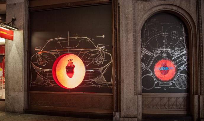 Ferrari store to feature a heart on Reading Street, London