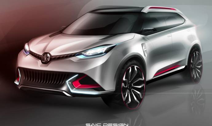 MG CS Concept to be unveiled in Shanghai Motor Show