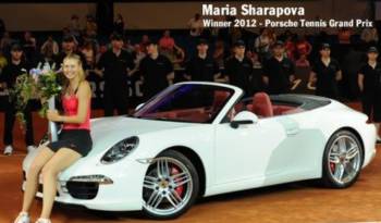 Maria Sharapova is the new Porsche ambassador
