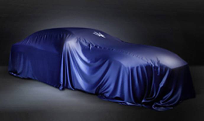 Maserati teases a new model for Shanghai: Ghibli sedan rumored
