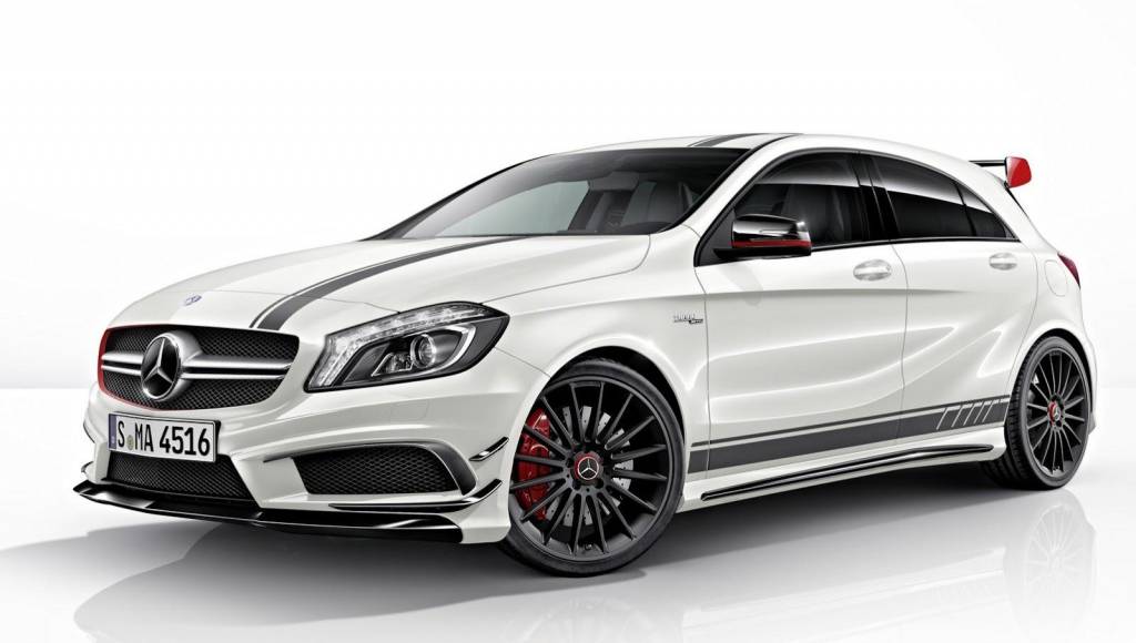 Mercedes A45 AMG Edition 1, available at 49.682 euro in Germany