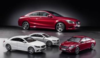 Mercedes-Benz CLA scale model starts from 29.90 Euros