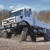 Mercedes-Benz has unveiled the 2014 Unimog and Econic trucks