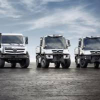 Mercedes-Benz has unveiled the 2014 Unimog and Econic trucks