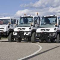 Mercedes-Benz has unveiled the 2014 Unimog and Econic trucks