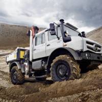Mercedes-Benz has unveiled the 2014 Unimog and Econic trucks