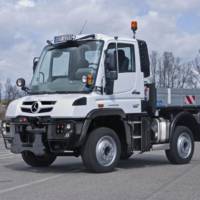 Mercedes-Benz has unveiled the 2014 Unimog and Econic trucks