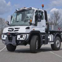 Mercedes-Benz has unveiled the 2014 Unimog and Econic trucks