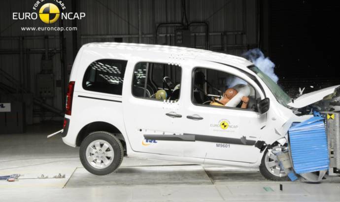 Mercedes Citan, awarded only 3 stars at EuroNCAP