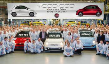 One millionth Fiat 500 produced in Tychy plant