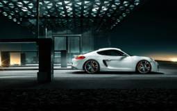 Porsche Cayman modified by TechArt