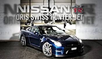 Video: Nissan GT-R goes after a jet-fighter