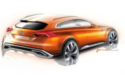 Volkswagen CrossBlue Coupe Concept will debut in Shanghai