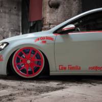 Volkswagen Golf 7 Light-Tron by Low Car Scene