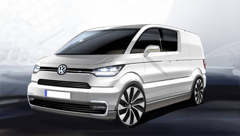 Volkswagen Transporter T6 will come in 2015