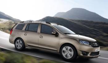 2013 Dacia Logan MCV is the most affordable estate car in the UK at 6995 pounds
