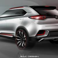 MG CS Concept unveiled in Shanghai Auto Show