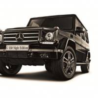 Mercedes-Benz G550 Night Edition - only for Japan