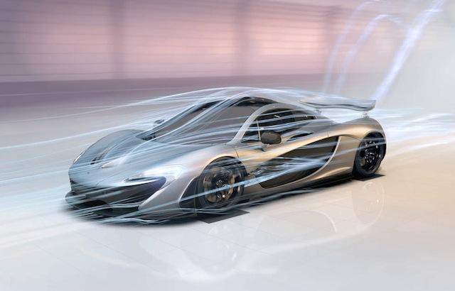 VIDEO: McLaren P1 designed by the wind