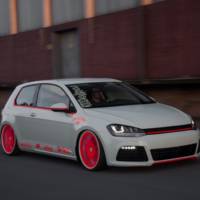 Volkswagen Golf 7 Light-Tron by Low Car Scene