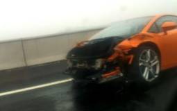 2013 Lamborghini Gallardo destroyed by Chinese journalist