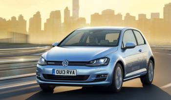 2013 Volkswagen Golf BlueMotion starts from 20.335 pounds in UK