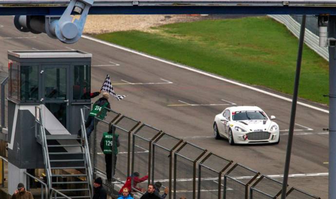 Aston Martin makes history with hydrogen powered Rapide S on Nurburgring