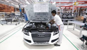 Audi lays foundation for 1.3 billion USD plant in Mexico