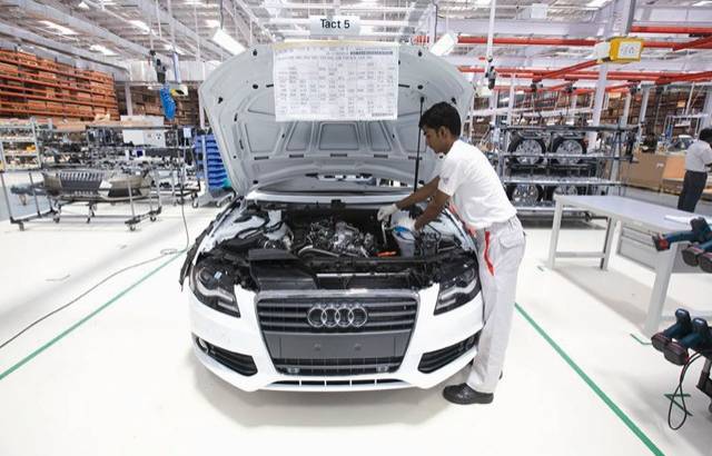 Audi lays foundation for 1.3 billion USD plant in Mexico