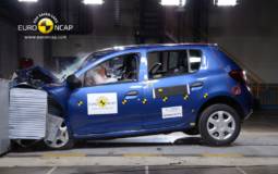 Dacia Sandero, awarded 4 stars at EuroNCAP