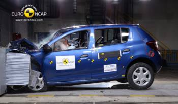 Dacia Sandero, awarded 4 stars at EuroNCAP