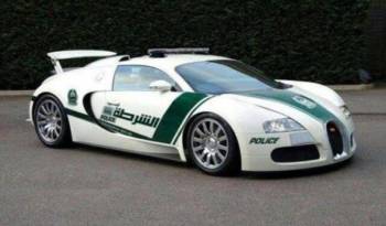 Dubai Police will buy a Bugatti Veyron