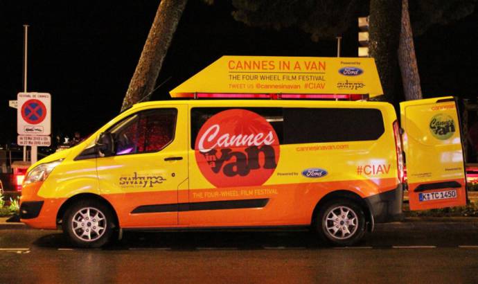 Ford Transit Van stars at 2013 Cannes Festival