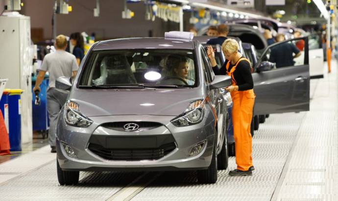 Hyundai has built 1M cars in its Czech plant