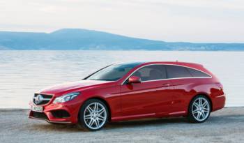 Mercedes-Benz E-Class Coupe Shooting Brake - Study design