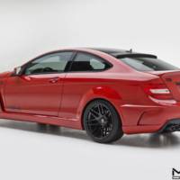 Misha Design Mercedes C Class bodykit resembles the AMG Black Series