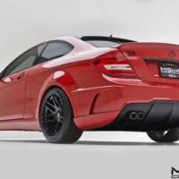 Misha Design Mercedes C Class bodykit resembles the AMG Black Series