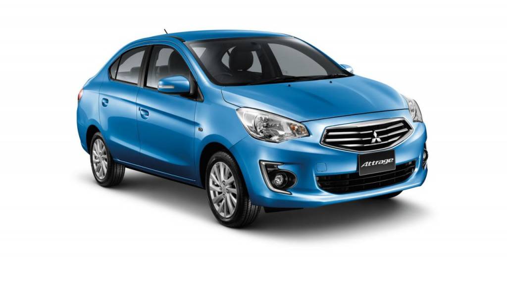 Mitsubishi Attrage first official image and details