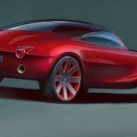 Moretti EGS Concept - a tribute to 750 Grand Sport Berlinetta