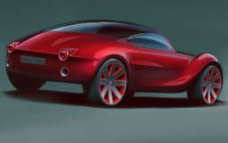 Moretti EGS Concept - a tribute to 750 Grand Sport Berlinetta