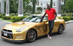 Nissan GT-R Bolt Gold delivered to Usain Bolt