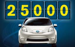 Nissan Leaf reaches 25.000 sales in the US