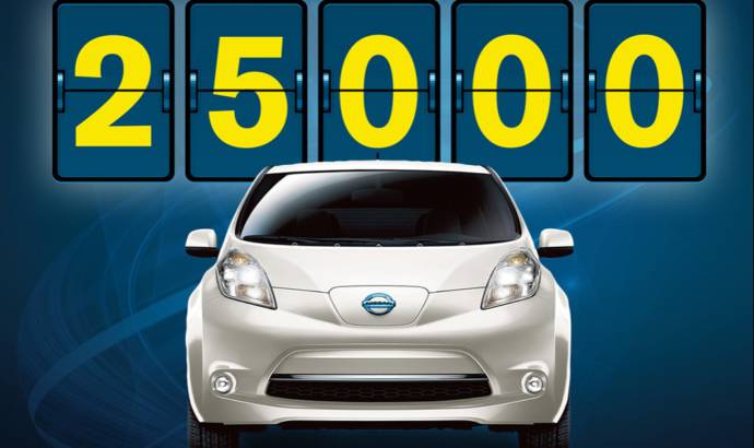 Nissan Leaf reaches 25.000 sales in the US