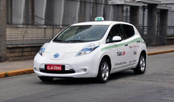 Nissan Leaf starts to be popular as a taxi in Europe
