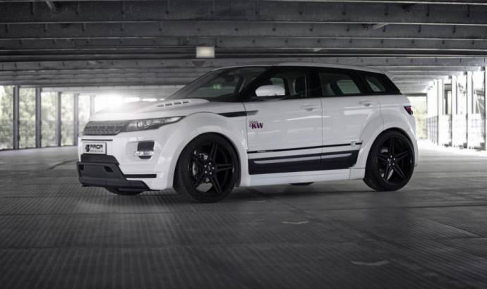 Range Rover Evoque modified by Prior Design