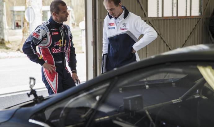 Sebastien Loeb, thrilled about the new Peugeot 208 T16 Pikes Peak