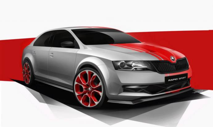 Skoda Rapid Sport Concept announced for Worthersee Tuning Show